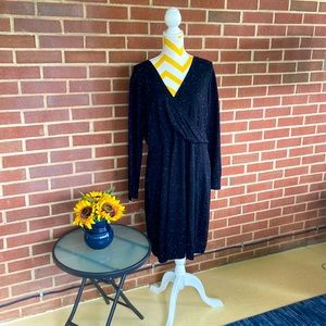 LOFT Speckled Knit Dress